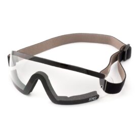 05-01 - SORZ Clear Skydiving Goggles with Anti-Fog Lenses in Rimless Goggles with Foam Windstops