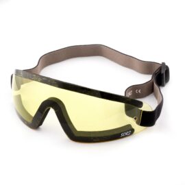 05-01 - SORZ Yellow Anti-Fog Lenses in Rimless Goggles with Foam Windstops