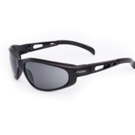 01-01G Curv Glossy Black Sunglasses