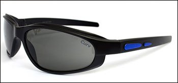 01-64M CurvEX Blue Matte Sunglasses