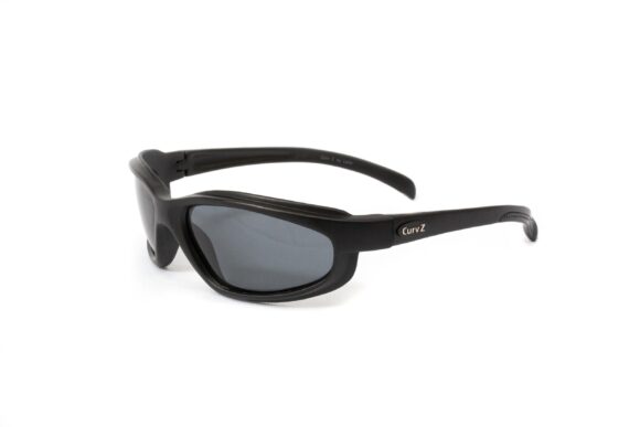02-20 - CurvZ Polarized Smoke Sunglasses with Smoke Lenses and Matte Black Frames