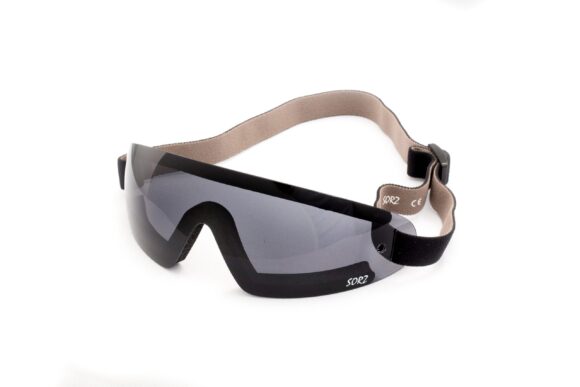 05-02 - SORZ Smoke Skydiving Goggle with Smoke Anti-Fog Lenses in Rimless Goggles with Foam Windstops