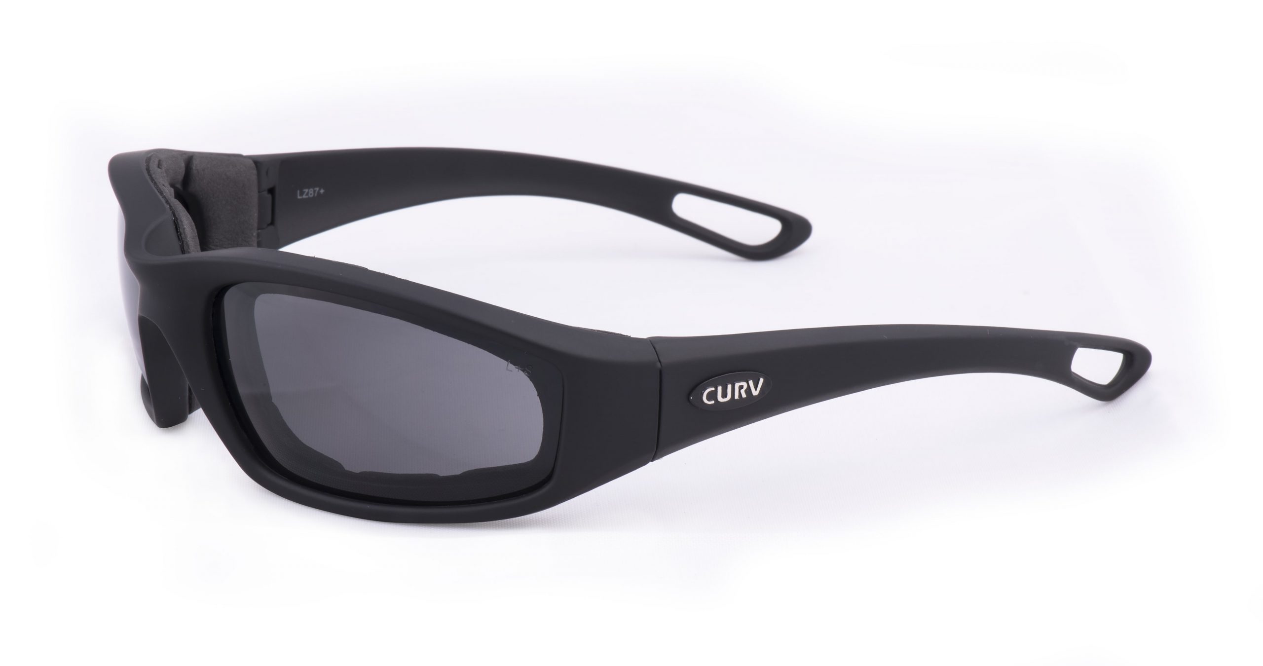 01-80 Curv Stealth Smoke Sunglasses