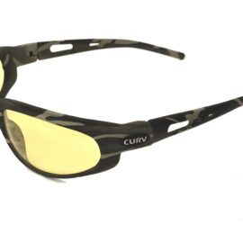 01-30 - Curv Camo Frame Sunglasses with Yellow Lenses