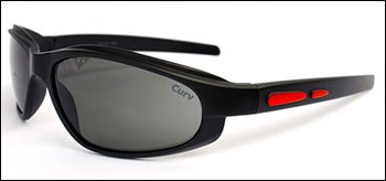 01-63G CurvEX Red Glossy Sunglasses